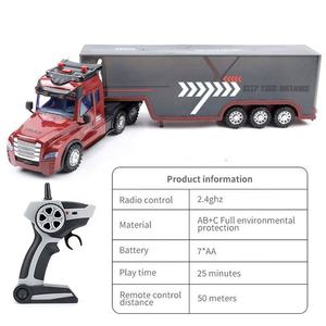 <span class=keywords><strong>Camion</strong></span> Conteneur RC 2,4 GHz 4 Canaux, Jouet Télécommandé pour Enfants, <span class=keywords><strong>Camion</strong></span> Benne RC avec Son et Lumière - Product Image 6