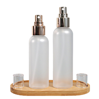 Pulvérisateur d'eau vide en plastique, bouteille de pulvérisation, en plastique, PET, transparent, givré, pulvérisateur à brume Fine, cosmétique, conteneur liquide, 120ml, 150ml, 10 pièces