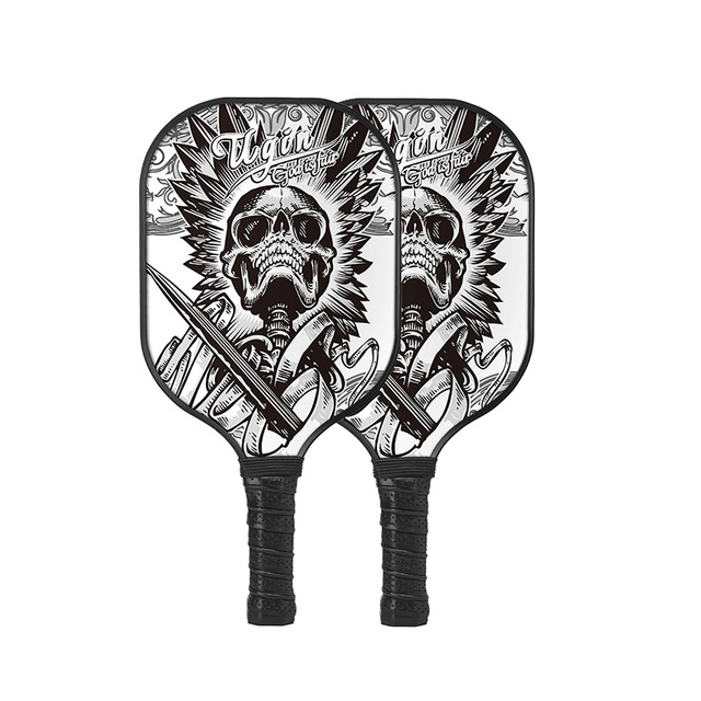 Usa Approved Fiberglass Custom Thermal Formed EVA Foam Core Pickleball Paddles Cover Fiber Glass Set of 2