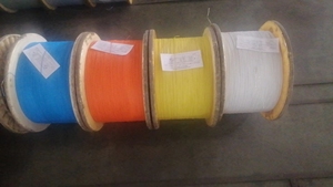 สายไฟ MANTAI UL3266 27AWG ทองแดงตีเกลียวหุ้มฉนวน XLPE 300V สำหรับงานอุตสาหกรรม/ยานยนต์  แบบมีฉนวนโฟม+เปลือกหุ้ม 7/0.16 - Product Image 2