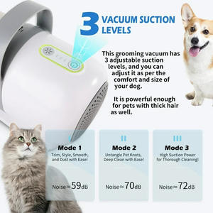 Juego profesional 7 en 1 Pet Episode No One, gatos y perros desmontables y reemplazables, pueden inhalar automáticamente restos de pelo afeitado - Product Image 3
