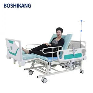 מיטת בית חולים איכותית למטופל קשיש מיטת טיפול ביתית חשמלית רב תכליתית