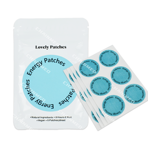 Parches CM Energy para Mantener la Concentración, Material No Tejido, Hipoalergénicos, Veganos, Remoción Suave, Parches/Láminas Naturales - Product Image 1