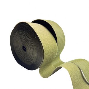 Bande Velcro auto-adhésive de haute qualité 100 mm pour fixation sur tissu, boucle verte, vente chaude - Product Image 2
