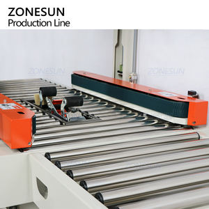 ZONESUN ZS-FXMD2 Línea de Producción de Paletización y Sellado Automático de Cajas de Cartón Flexible de Final de Línea, Robot Colaborativo de Apilamiento - Product Image 3