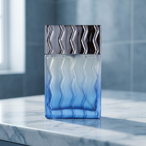 Afuma — parfum bleu marine pour hommes, 40ml, cadeau de parfum coréen, odeur woody, bon, design simple, moderne, emballage cool - Product Image 2