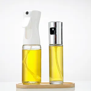 550ML Oil Sprayer Bottle BBQ Cooking 2 in 1 Oil Dispenser Olive