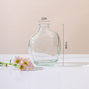 Hand Blown Promotional clear Glass <strong>Vase</strong> Round Terrarium Bowl Bud Rose Flower Glass <strong>Vase</strong> <strong>Unique</strong> Design Special Blown Manufacture - Product Image 3