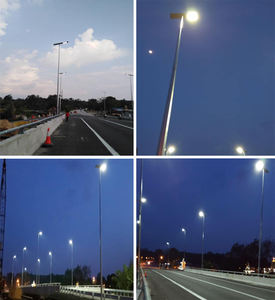 Farola solar de aluminio IP65 todo en uno de alta calidad de 80W a prueba de agua para aplicaciones en carreteras - Product Image 4