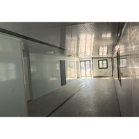 Conteneur d'expédition duplex préfabriqué luxueux prêt à l'emploi, maisons pliables préfabriquées, maison modulaire