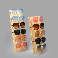 Usine Offre Spéciale personnalisé acrylique soleil verre présentoir support de verre d'affichage