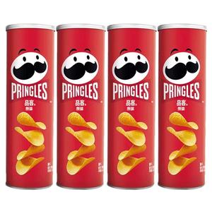 Pringl-E 110g มันฝรั่งทอดกรอบแบบดั้งเดิมอาหารพองเค็มพร้อมเนื้อแข็งแบบลำลอง - Product Image 1