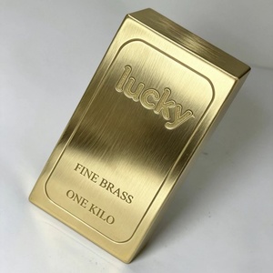 แผ่นทองเหลืองขัดเงาแบบกำหนดเอง เกรดอุตสาหกรรม ผิวมันเงาสูง 500 กรัม - Product Image 6