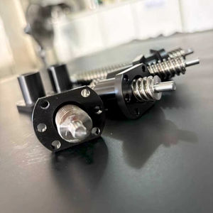 Trapeziumvormige Schroef Met Pom Moer Tr 16X8 Double Start Custom Design - Product Image 1