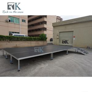 Cooperate Events <b>Aluminum</b> Legs Stage Modular Stable Platform Stages - Product Image 4
