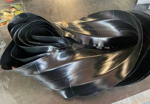 Flaps de <span class=keywords><strong>jante</strong></span> de <span class=keywords><strong>pneu</strong></span> OTR 23.5-25, protection en caoutchouc naturel, flap en caoutchouc 23.5-25 pour <span class=keywords><strong>pneu</strong></span> OTR - Product Image 2