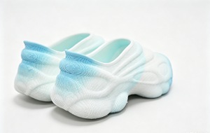 22NETWORK Zapatos sin cordones de TPU impresos en 3D, malla transpirable, antideslizantes, resistentes al desgaste, reciclables, cómodos, calzado informal, logotipo personalizado W - Product Image 3