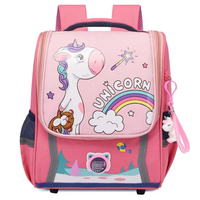 Sac à dos licorne en polyester de haute qualité pour enfants et tout-petits, ensemble de sacs d'école personnalisés, mignons et tendance, vente en gros