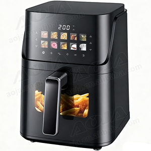 High Dual Basket Digital Color Touch Control <strong>Air</strong> Fryer Stainless Steel Multifunctional Household Electric Cooking Easy <strong>Air</strong> <strong>Fry</strong> - Product Image 6