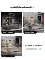 Bureaux de direction au design moderne et luxueux, bureaux en L, bureaux pour conteneurs, tables d'ordinateur