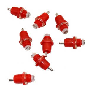 Bebedero automático rojo <span class=keywords><strong>para</strong></span> pollos, fuente de agua <span class=keywords><strong>para</strong></span> aves de corral, equipo de ganadería <span class=keywords><strong>para</strong></span> gallinas, patos, codornices y jaulas de <span class=keywords><strong>pájaros</strong></span>. - Product Image 1