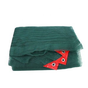 Filet pare-vent de jardin en polyéthylène haute densité vert pour la protection des olives, maille fine anti-chute avec service de découpe - Product Image 1