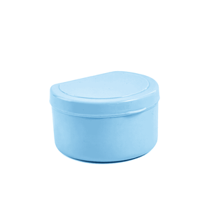 Boîte de Rangement <span class=keywords><strong>et</strong></span> de Nettoyage de Prothèses Dentaires de Haute Qualité avec Égouttoir pour Trempage <span class=keywords><strong>et</strong></span> Entretien Quotidien des Prothèses Complètes des Personnes Âgées - Product Image 1