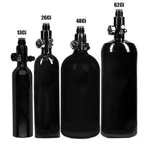 Versión mejorada 13Ci 0.2L 26Ci 0.45L 48Ci 0.8L 62Ci 1L Tanque de Paintball de aluminio con regulador - Product Image 6