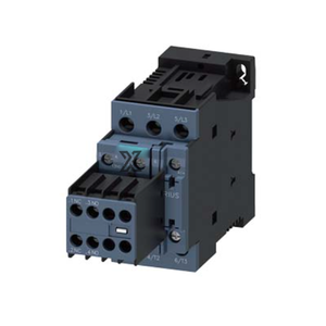 Contactor de potencia 3RT2026-1BB44, para formar y romper circuitos de cargas como los motores eléctricos - Product Image 1