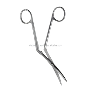 Ciseaux nasaux dorsaux Knight en acier inoxydable, instruments chirurgicaux ORL de haute précision, fournisseur en gros - Product Image 6