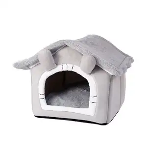 Cat Nest Summer Mat Small Dog Teddy Dog Nest Tent Pet Products Removable and Washable Deep Sleep Cat house