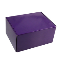 Boîte d'expédition en papier de luxe avec logo personnalisé en relief, emballage écologique recyclable pour entreprises, emballage cadeau pour envoi postal