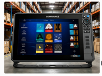 Localizador de Peces Lowrance HDS 12 PRO para Costas y Alta Mar con Transductor