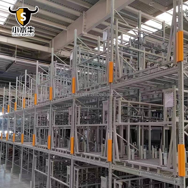 Flexible Plastic Guard for Selective Warehouse Pallet Rack Columns ...