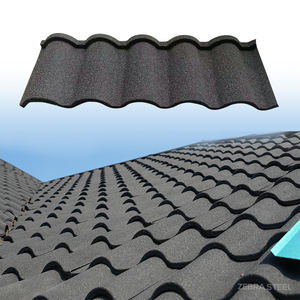 Tejas <span class=keywords><strong>de</strong></span> Acero con Recubrimiento <span class=keywords><strong>de</strong></span> Piedra Española Azul Oscuro <span class=keywords><strong>de</strong></span> 0.42mm, Lámina Metálica <span class=keywords><strong>de</strong></span> Techo en Forma <span class=keywords><strong>de</strong></span> S <span class=keywords><strong>de</strong></span> Lujo <span class=keywords><strong>para</strong></span> Edificios Comerciales en Chile - Product Image 1