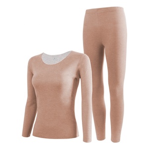 Ensemble thermique hiver homme/<span class=keywords><strong>femme</strong></span>, <span class=keywords><strong>sous</strong></span>-vêtements longs fins à thermostat 37 degrés, chauds, respirants, sans coutures, <span class=keywords><strong>manches</strong></span> <span class=keywords><strong>longues</strong></span> - Product Image 5