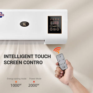 2 Trong 1 Treo Tường Sưởi Ấm Không Khí Kép Sử Dụng Hot <span class=keywords><strong>Fan</strong></span> Hộ Gia Đình Máy Sưởi Cho Mùa Đông Nhà Với Từ Xa Phòng Nóng - Product Image 6