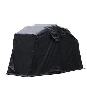 All Weather Motorcycle Cover Dustproof and Waterproof <strong>Bike</strong> <strong>Tent</strong> with Steel Frame Size S for Garages Canopies &amp; Carports - Product Image 2
