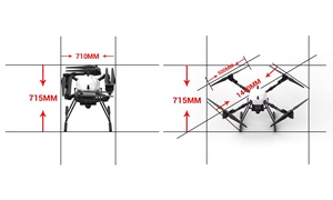 Nouveaux drones haute pression pour le nettoyage des fenêtres et des bâtiments, prêts à voler, pulvérisation d'agent nettoyant - Product Image 6