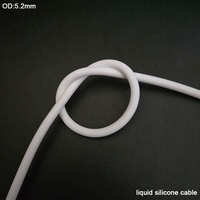 Cables de cargadores USB a de 8 pines para IOS de goma de silicona líquida anticongelante única e innovadora
