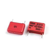 Pièces de composants électroniques 0.015uF 1600 VDC DIP2 Condensateurs en polypropylène (PP) pour applications d'impulsion MKP1T021504C00KSSD