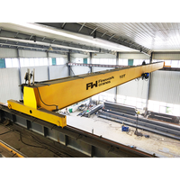 Pont roulant simple sur rail Henan personnalisé avec palan japonais et télécommande radio, capacité 20 tonnes, à vendre