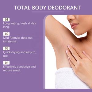 プライベートカスタムOEM有機ビタミンEヒアルロン酸ラベンダーボディケアフレッシュフレッシュフレグランスマイルド保湿脇の下デオドラントスティック - Product Image 4