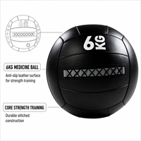 FRS OEM ODM Ballon mural en cuir PU souple, Slam Ball de 3 kg à 12 kg, logo personnalisé, équipement d'entraînement fonctionnel, fabricant