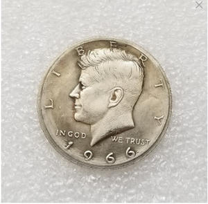 Американская Коллекционная медная монета 1968 1969 1970 D Kennedy полдоллара латунные посеребренные старые репродукция монеты - Product Image 3