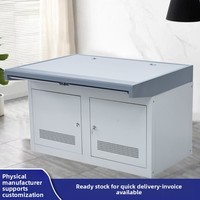 Console de contrôle d'alimentation pour centre de commande de sécurité de salle informatique double/triple avec surveillance du poste de dispatchage
