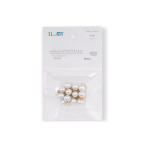 Perle ILAN da 8mm, 12 pezzi per la creazione di gioielli - Product Image 1