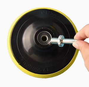 Disque de polissage épais EY pour <span class=keywords><strong>voiture</strong></span>, diamètre 150 mm, grain 80, abrasif moyen, <span class=keywords><strong>coussin</strong></span> robuste et <span class=keywords><strong>anti</strong></span>-<span class=keywords><strong>vibration</strong></span> - Product Image 6