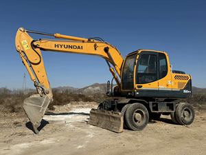 Excavadoras Hidráulicas de Ruedas Hyundai 210w-9 150w-7 150w-9 210LC-9 225LC-9 Usadas de Corea con Bomba como Componente Principal - Product Image 2