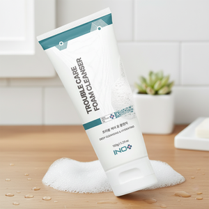 Mousse Nettoyante Douce au Collagène Medi Section No M Trouble Care 150g Coréenne Contrôle du Sébum Peaux Grasses à Tendance Acnéique Végane PDRN - Product Image 3